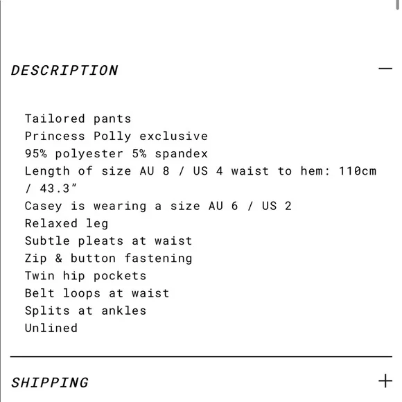 ๐ Princess Polly Astrid Pants in Sage - Picture 6 of 16